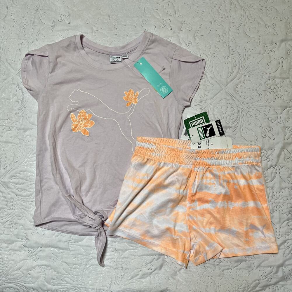 NWT Puma Two Piece Outfit Size 8-10 - Picture 2 of 7